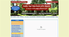 Desktop Screenshot of bandhavgarh.info